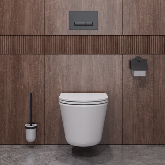 Унитаз подвесной безободковый Cezares Liner-Tor CZR-38083-49-TH-TOR/SC с крышкой микролифт (система смыва Торнадо) - фото 6