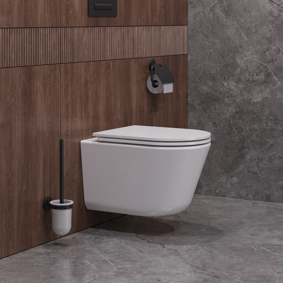 Унитаз подвесной безободковый Cezares Liner-Tor CZR-38083-49-TH-TOR/SC с крышкой микролифт (система смыва Торнадо) - фото 10