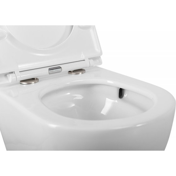 Унитаз подвесной безободковый Cezares Relax-Tor CZR-3806-53-TH-TOR/SC с крышкой микролифт (система смыва Торнадо) - фото 13