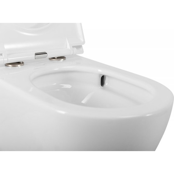 Унитаз подвесной безободковый Cezares Relax-Tor CZR-3806-53-TH-TOR/SC с крышкой микролифт (система смыва Торнадо) - фото 17