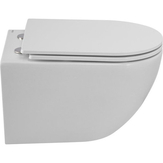 Унитаз подвесной безободковый Cezares Relax-Tor CZR-3806-53-TH-TOR/SC с крышкой микролифт (система смыва Торнадо) - фото 18