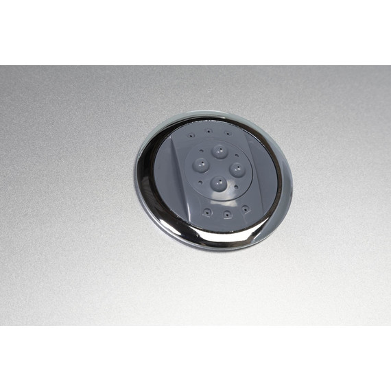 Гидробокс Niagara Classic 100x100 см NG-2509-14F, серебро/тонированное (безсиликоновая сборка) - фото 17