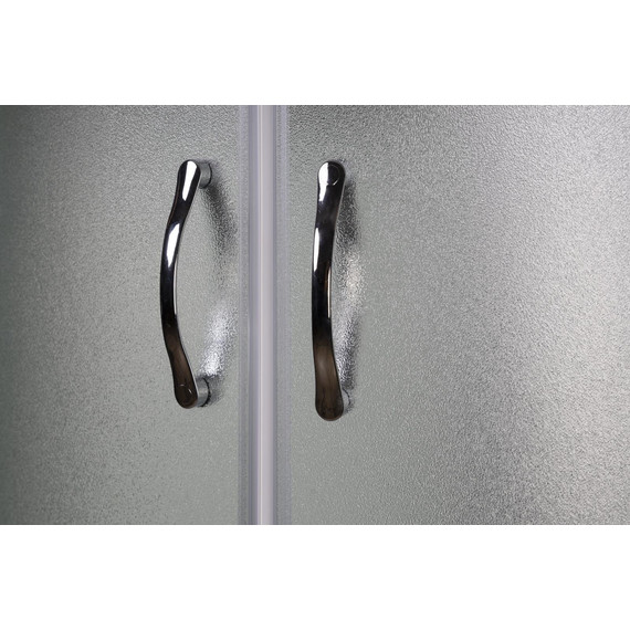 Гидробокс Niagara Classic 100x80 см NG-33084-14LBKG, серебро/матовое (безсиликоновая сборка) - фото 8