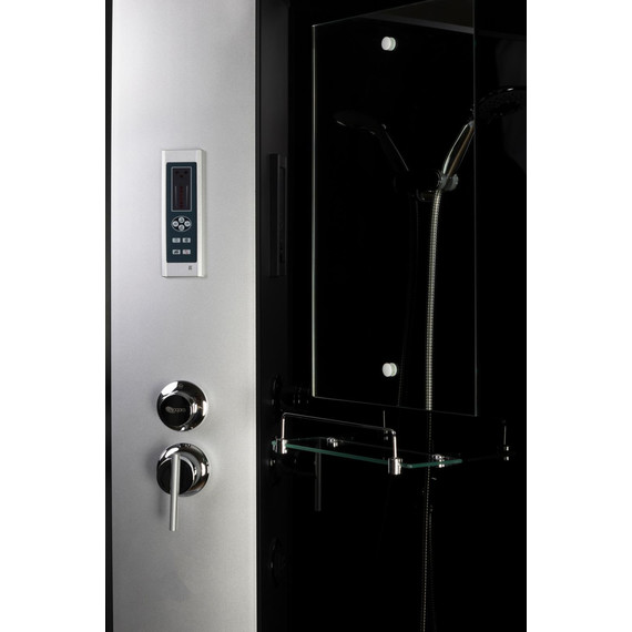 Душевая кабина Niagara Classic 100x100 см NG-2509-14P, серебро/тонированное (безсиликоновая сборка) - фото 5