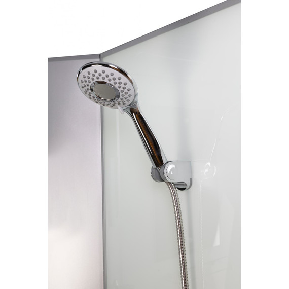 Душевая кабина Niagara Classic 90x80 см NG-33984-14LBKT, серебро/матовое (безсиликоновая сборка) - фото 8