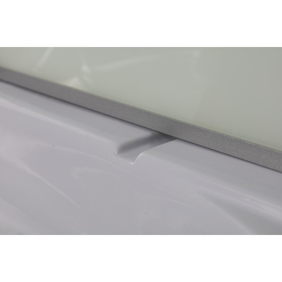 Душевая кабина Niagara Classic 100x80 см NG-43085-14QBK, серебро/матовое (безсиликоновая сборка) - фото 9