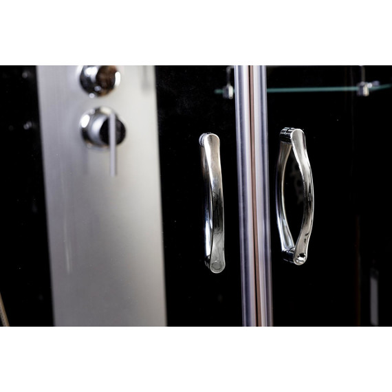 Душевая кабина Niagara Classic 120x80 см NG-3512-14LBKT, серебро/тонированное (безсиликоновая сборка) - фото 9