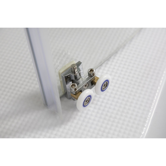 Гидробокс Niagara Premium 100x100 см NG-6002-01G, хром/прозрачное (безсиликоновая сборка) - фото 12