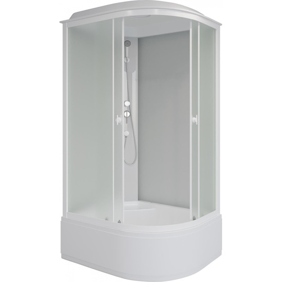 Душевая кабина Niagara Promo 90x80 см P90/80/40L/MT, белый/матовое (безсиликоновая сборка) - фото 2