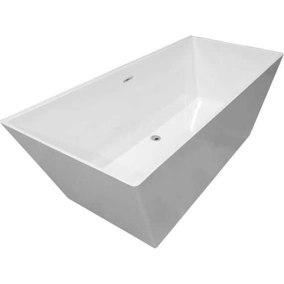 Ванна каменная Эстет Манхэттен silk 175x77 см ФР-00014435, белый матовый - фото 3