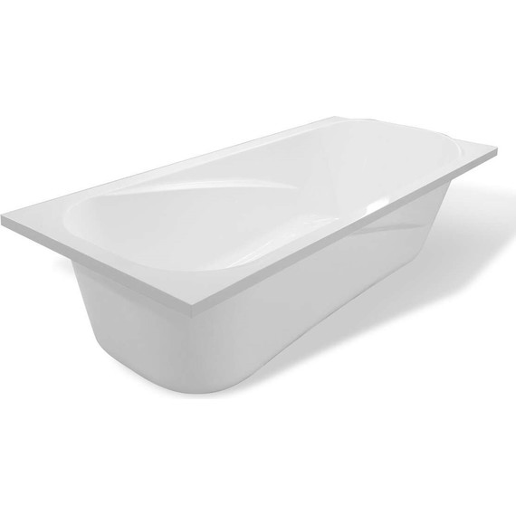 Ванна каменная Эстет Альфа silk 180x80 см ФР-00014522, белый матовый - фото 3