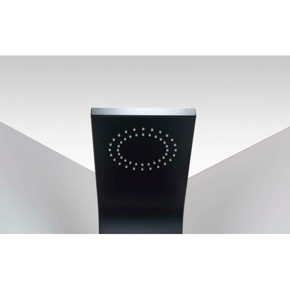 Гидробокс Taliente 100x100 см TA-100CB, чёрный/прозрачное - фото 4