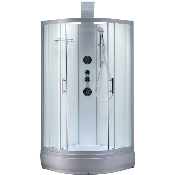 Гидробокс Taliente 100x100 см TA-100CW, белый/прозрачное - фото 2