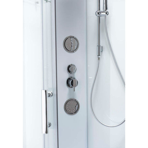 Гидробокс Taliente 100x100 см TA-100CW, белый/прозрачное - фото 7