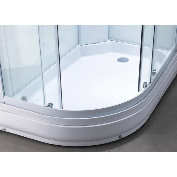 Гидробокс Taliente 120x80 см TA-128CW(R), белый/прозрачное - фото 4