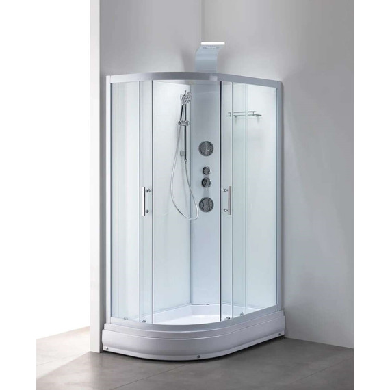 Гидробокс Taliente 120x80 см TA-128CW(R), белый/прозрачное - фото 6