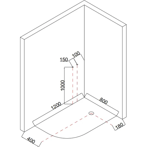 Гидробокс Taliente 120x80 см TA-128CW(R), белый/прозрачное - фото 8