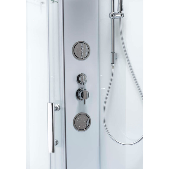 Гидробокс Taliente 90x90 см TA-99CW, белый/прозрачное - фото 8