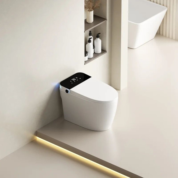 Унитаз-биде приставной электронный SantiLine SL-5034 - фото 2