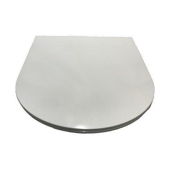 Унитаз подвесной CeramaLux Rimless 2197MW с крышкой микролифт, белый матовый - фото 5