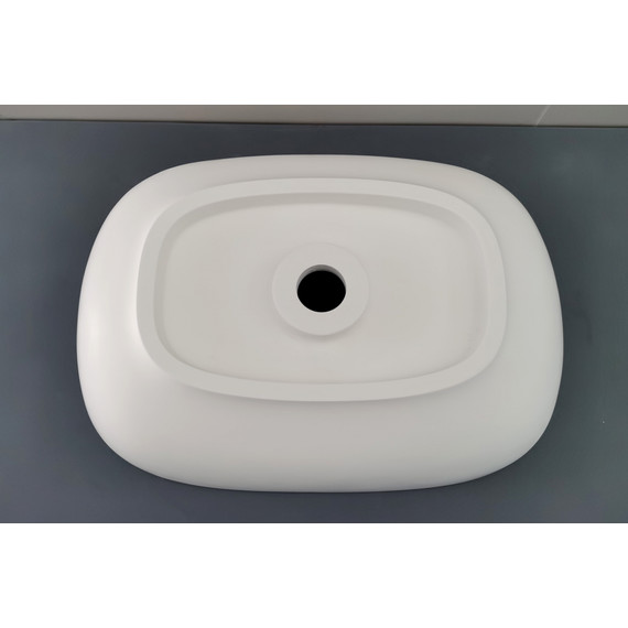 Раковина-чаша Abber Stein 51 см AS2637, белый матовый - фото 6