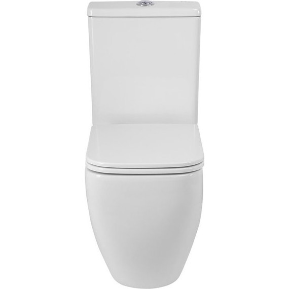 Унитаз-компакт безободковый BelBagno Luce-Tor BB2197CP-TOR/SC (Система смыва торнадо) с крышкой микролифт - фото 11