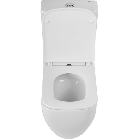 Унитаз-компакт безободковый BelBagno Luce-Tor BB2197CP-TOR/SC (Система смыва торнадо) с крышкой микролифт - фото 12