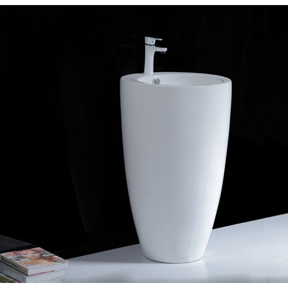 Раковина напольная CeramaLux N 40 см B133-1 - фото 4