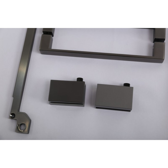 Душевая дверь Cezares SLIDER-B-1-100/110-C-GM 100/110 см (стекло 8 мм), оружейная сталь/прозрачное - фото 3