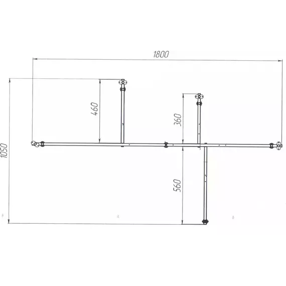 Каркас для ванны 1Marka Diana 160x100 см - фото 2