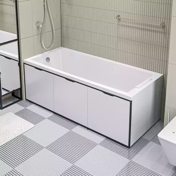 Панель фронтальная для ванны 1Marka Grunge Loft 170 см - фото 3