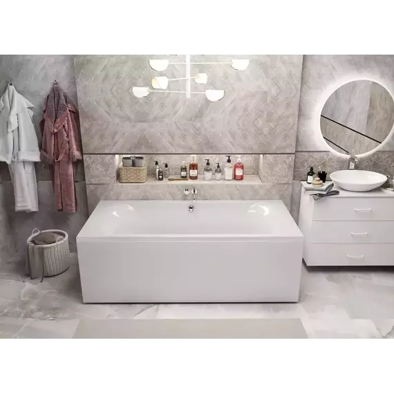 Ванна акриловая 1Marka Esma MG 190x90 см - фото 7