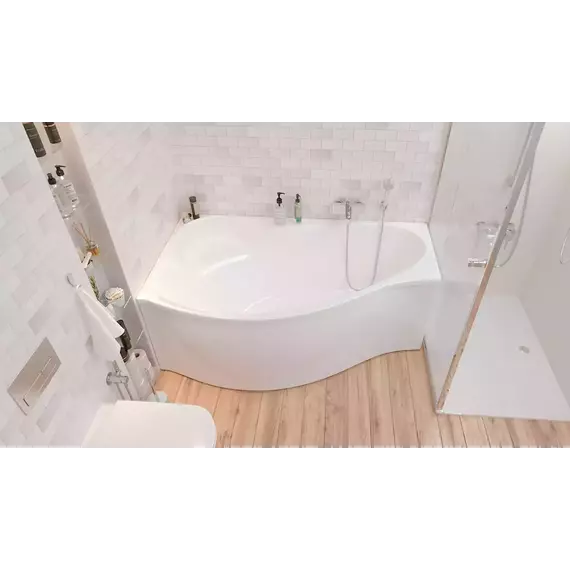 Ванна акриловая 1Marka Gracia 150x90 см L, Размер - мм: 1500х900 - фото 9