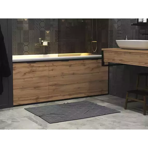 Панель фронтальная для ванны 1Marka Grunge Loft 180 см, дуб вотан - фото 2