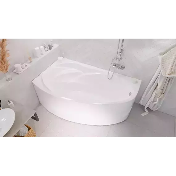 Ванна акриловая 1Marka Julianna 160x95 см L, Размер - мм: 1600х950 - фото 7