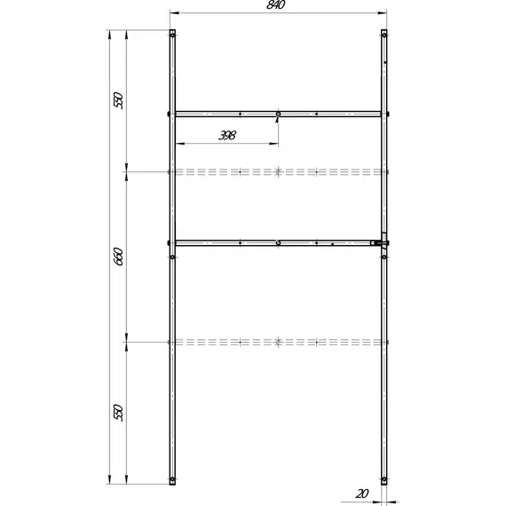 Каркас для ванны 1Marka ПУ 180x90 см - фото 2
