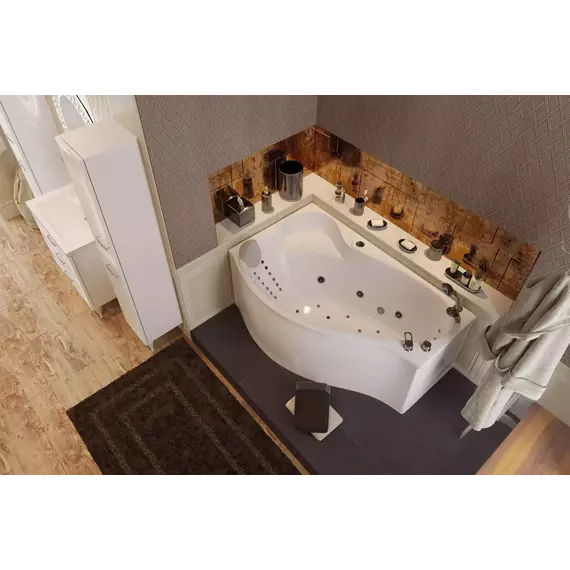 Ванна акриловая 1Marka Gracia 150x90 см L, Размер - мм: 1500х900 - фото 8