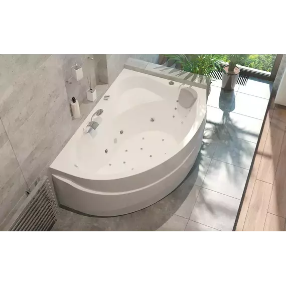 Ванна акриловая 1Marka Catania 150x105 см R - фото 6