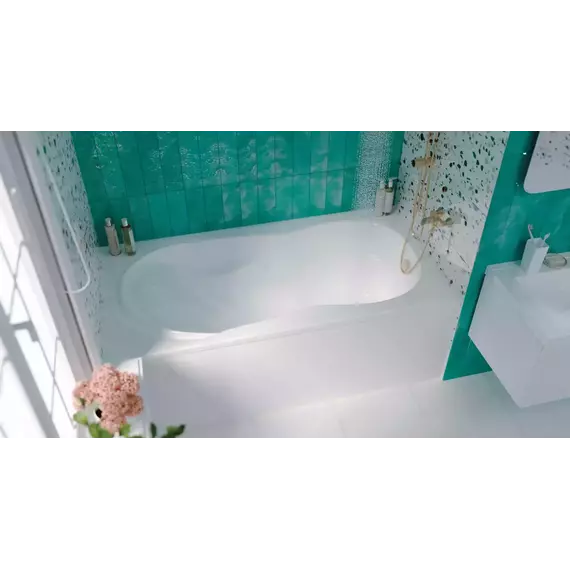 Ванна акриловая 1Marka Taormina 180x90 см - фото 6