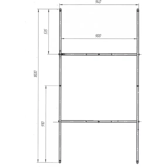 Каркас для ванны 1Marka Korsika 190x100 см - фото 2