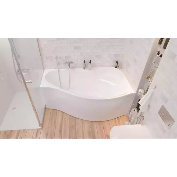 Ванна акриловая 1Marka Gracia 160x95 см R, Размер - мм: 1600х950 - фото 7