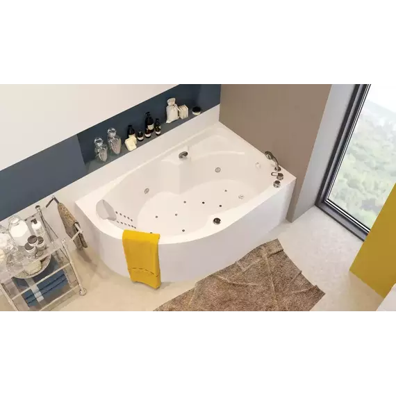 Ванна акриловая 1Marka Diana 170x105 см R, Размер - мм: 1700х1050 - фото 8