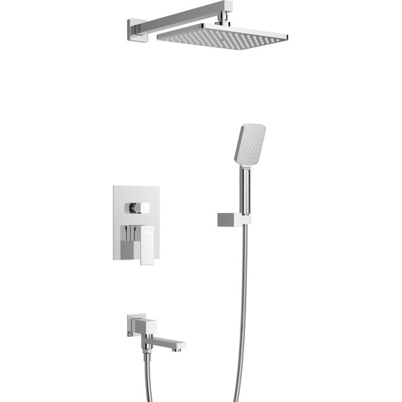 Душевая система для ванны Cezares SLIDER-VDSET-01, Цвет производителя: хром - фото 2