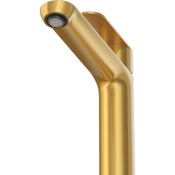 Смеситель для раковины высокий Cezares STYLUS-LC-BORO-W0, брашированное золото, Цвет производителя: брашированное золото - фото 3