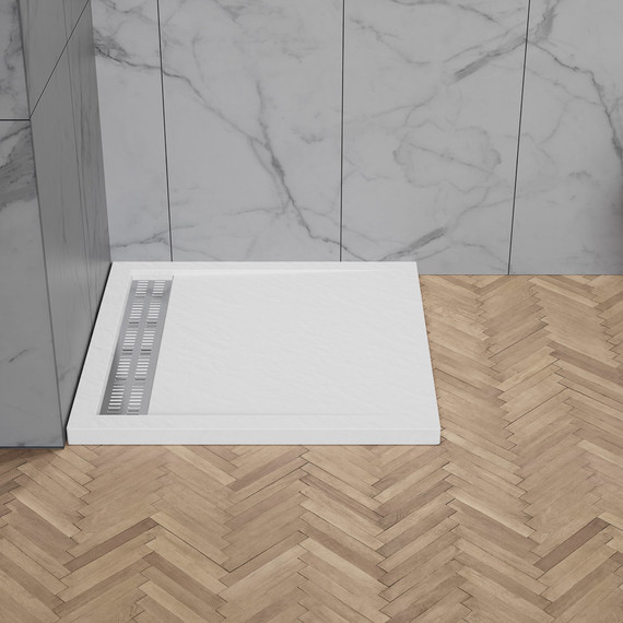 Поддон акриловый BelBagno 90х90 см TRAY-BB-DUE-A-90-4-W0 - фото 2