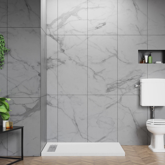 Поддон акриловый BelBagno 100х80 см TRAY-BB-DUE-AH-100/80-4-W0 - фото 4