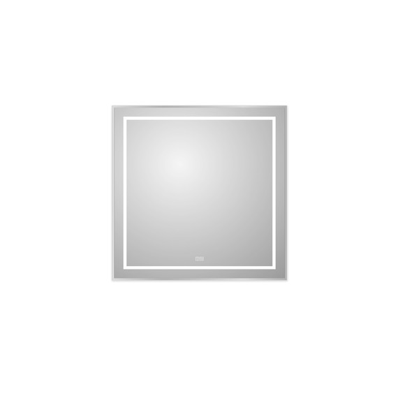 Зеркало BelBagno 80x80 см SPC-KRAFT-800-800-LED-TCH-WARM - фото 