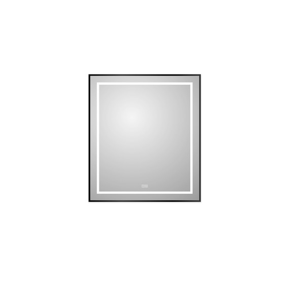 Зеркало BelBagno 70x80 см SPC-KRAFT-700-800-LED-TCH-WARM-NERO - фото 