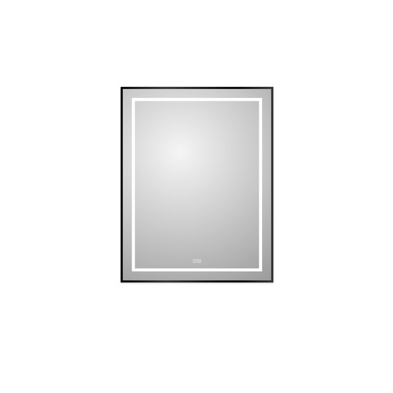 Зеркало BelBagno 70x90 см SPC-KRAFT-700-900-LED-TCH-WARM-NERO - фото 