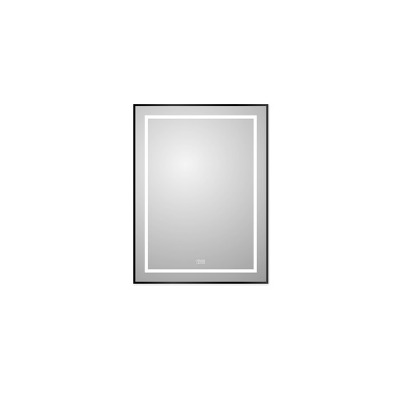 Зеркало BelBagno 60x80 см SPC-KRAFT-600-800-LED-TCH-WARM-NERO - фото 
